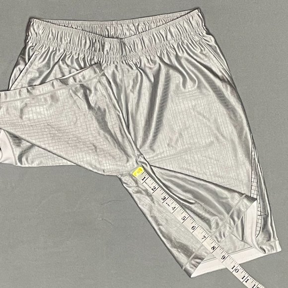 NWT Nike Boys Dri-Fit Graphic Shorts - Large - Light Smoke Grey/White - Picture 5 of 5